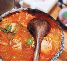 Kimchi Beef Tofu Soup