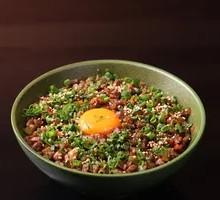Wagyu Beef Rice with Raw Egg Yolk
