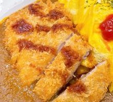 Egg-Covered Pork Cutlet with Curry