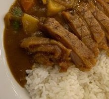 Teriyaki Chicken Curry Omelette Rice