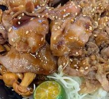 Beef Tongue and Pork Belly Platter