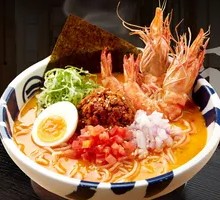 Rich Shrimp Soup Ramen