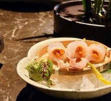 Squid Wrapped Sea Urchin