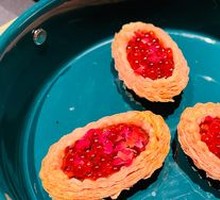 Rose Black Tea Custard Tart