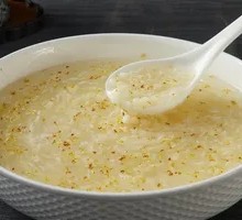 Osmanthus Wine-Infused Corn Soup