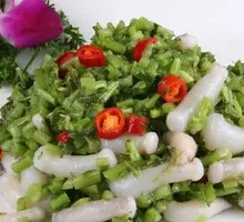 Salted Vegetable Squid