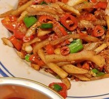 Sour Radish Stir-Fried Beef Tripe