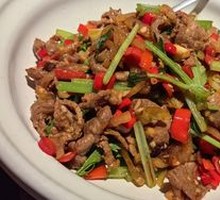 Stir-Fried Fresh Yellow Beef