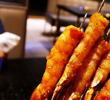 Small Shrimp Skewers