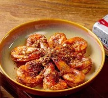 Butter Pepper Baked Shrimp