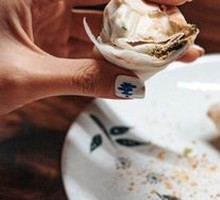 Cilantro Spring Roll Ice Cream