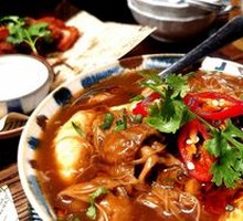 Braised Pork Intestine Moon Soup Noodles