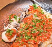 Steamed Fish Head with Fermented Tofu and Chopped Chili