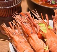 Plum Wine Braised Freshwater Shrimp