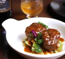 Slow-Cooked Iberian Black Pig Neck Meat