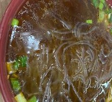 Fried Tofu with Vermicelli Soup