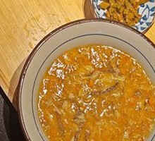 Crab Roe Yellow Croaker Rice Soup