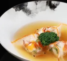 Matsutake Soup Carp Meat Dumplings