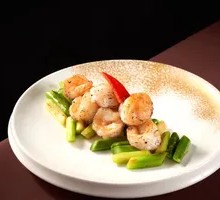Black Truffle Bamboo Shoot Pan-Fried Salt-Field Shrimp