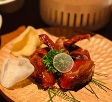 Dry-Aged Glass-Crusted Squab