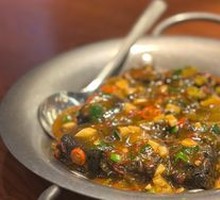 Copper Pot Pickled Mustard Greens with Black Tofu