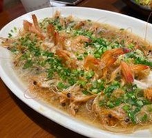 Braised基围虾 with Plum Dried Vegetables