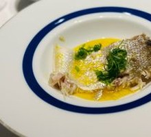 Steamed White Fish with Chicken Broth