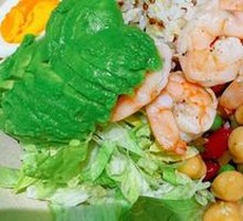 Lemon Shrimp Poke Bowl
