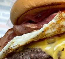 Avocado Bacon Angus Pure Beef Egg Burger