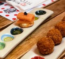 Crispy Iberian Ham Cream Balls