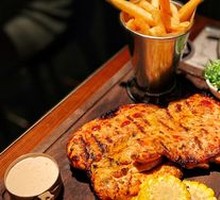 Charcoal-Grilled Boneless Half Chicken