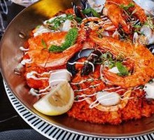 Spanish-Style Wavy Lobster Original Seafood Rice