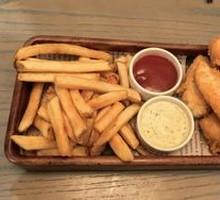 Fried Norwegian Deep Sea Cod with Fries