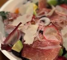 24-Month Iberian Ham and Fruit Salad