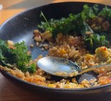 Salmon Kimchi Onigiri Rice Bowl