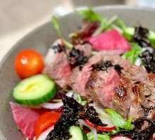 Australian Grilled Beef with Perilla Sauce Salad