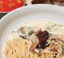 Black Truffle Creamy Italian Pasta