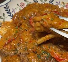 Thick Cut Steak BBQ Style Wide Noodles (Mild)