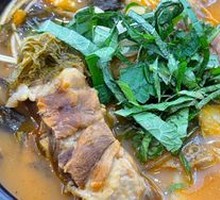 Spicy Pork Rib Potato Soup Rice