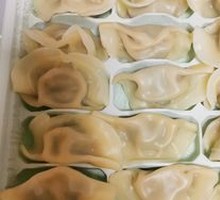 Chinese cabbage and pork dumplings