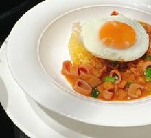 Sea Cucumber Rice Toss