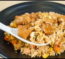 Duck Intestine Fried Rice