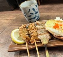 Grilled Chicken Wing Skewers