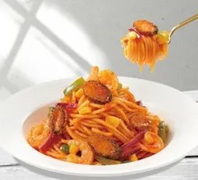 Tomato Sauce Abalone Seafood Pasta