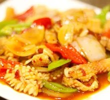 Stir-fried Squid