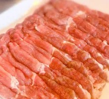 Fresh Sliced Lamb Leg Meat