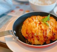 Cheese Sticky Rice Chicken