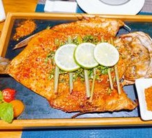 Grilled Sea Bass with Lemongrass from Dehong