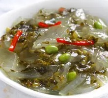 Snow Cabbage and Glass Noodle Salad