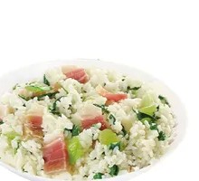 Salted Pork and Vegetable Rice